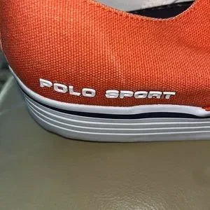 Vintage Never Worn! Polo Sport Ralph Lauren Orange Canvas Men’s Sneakers. 10.5 m_62be054f7ec30c788aee961a.jpg main image 4